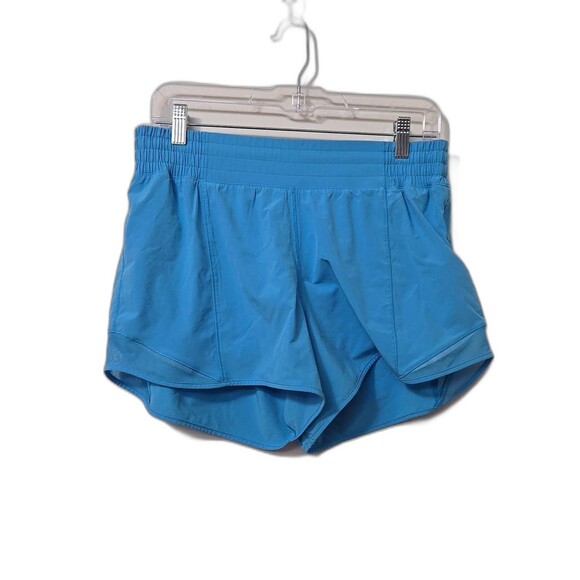 lululemon athletica Pants - Lululemon Athletica Light Blue Women's Size 10 Running Shorts Athleisure